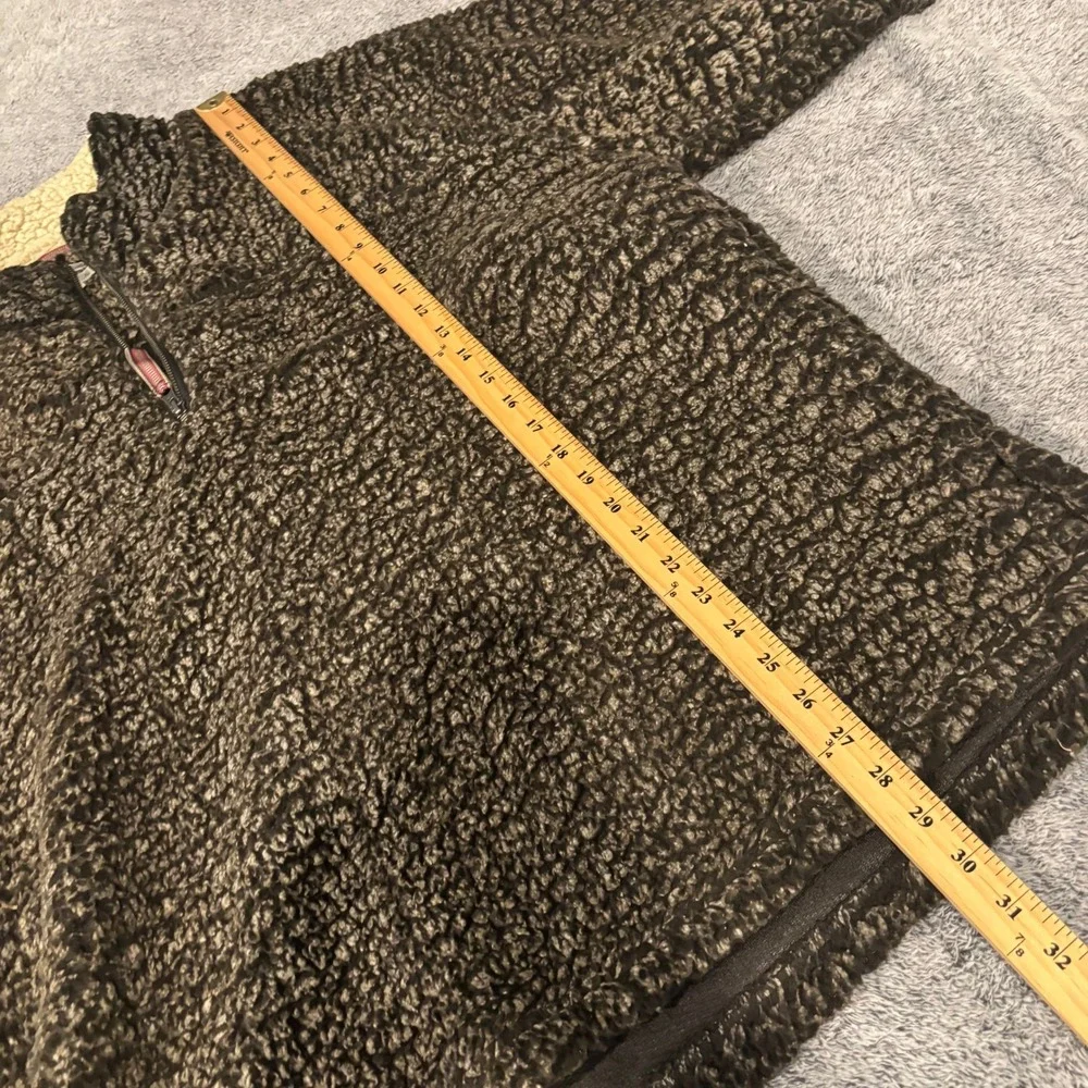 Carbon 2 Cobalt Men Sherpa Quarter Zip XL Fleece Gorpcore Sweater Outdoors 21507